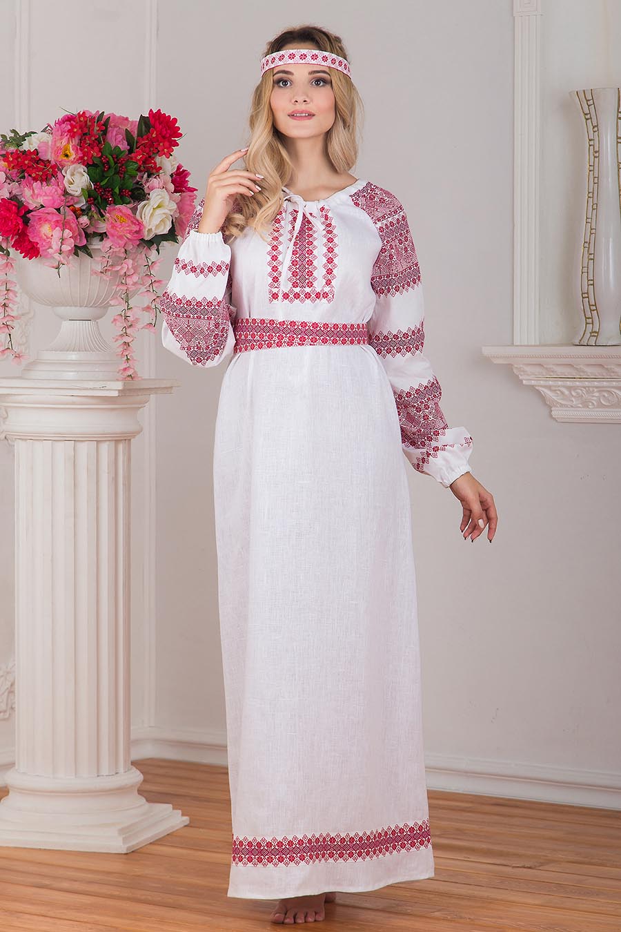 A playful frame from Women in Slavic costumes — online in Manila