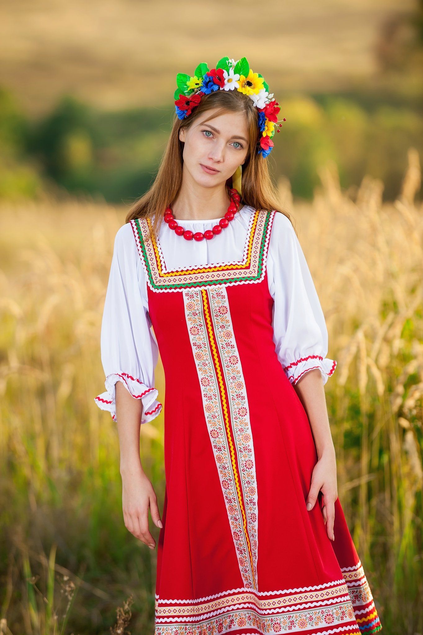 Women in Slavic costumes in Manila — step in, relax, and chat live