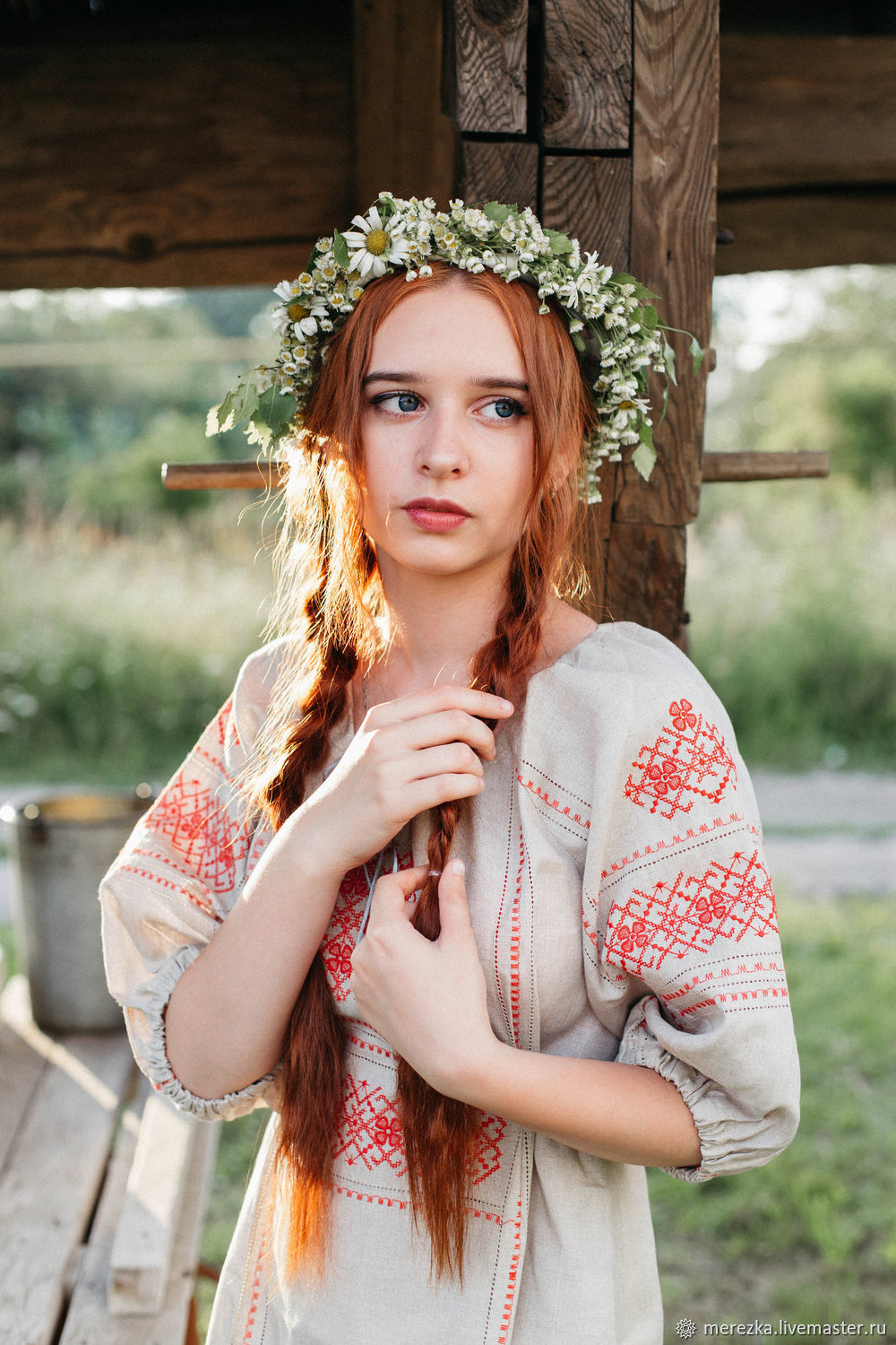 A playful frame from Girls in Slavic costumes — online in Manila